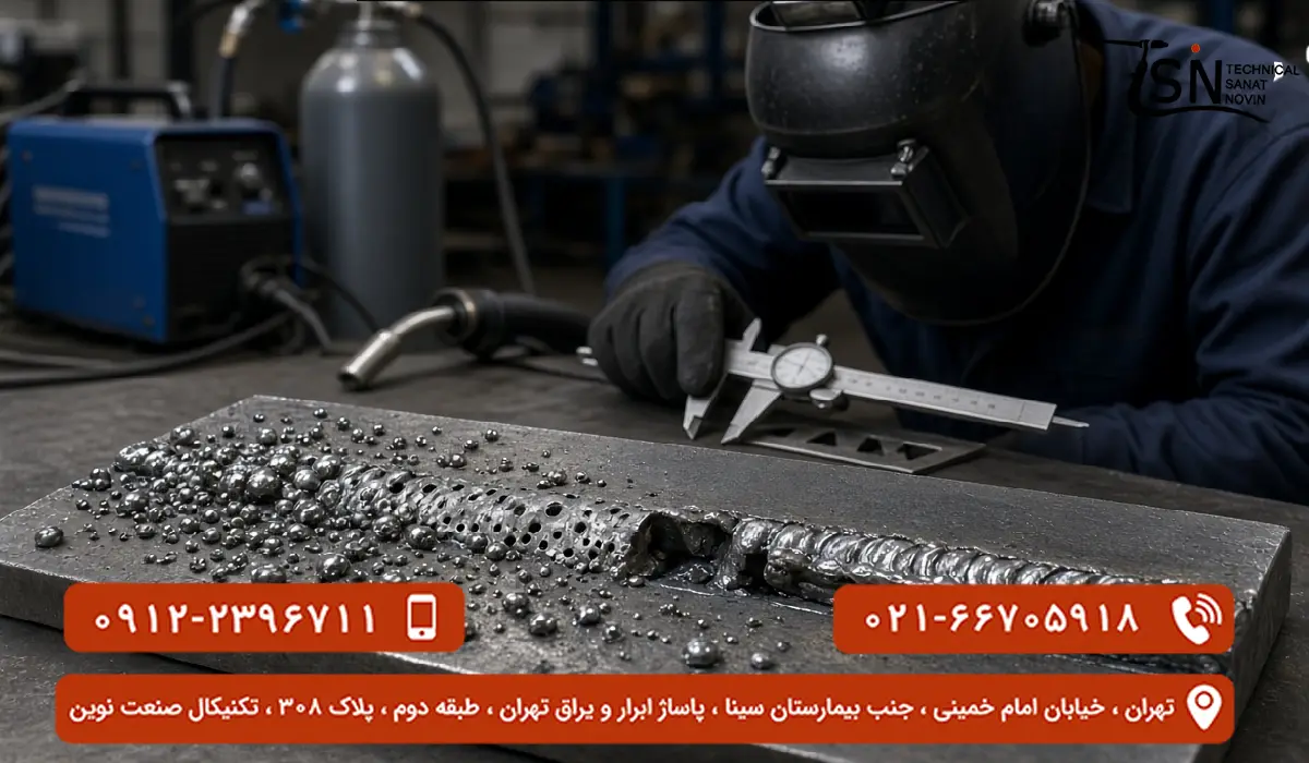 مشکلات رایج در جوشکاری CO2